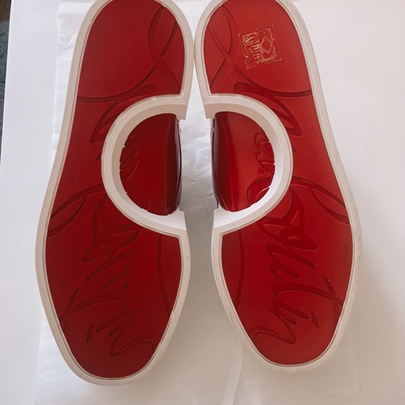 Christian Louboutin Adolescenza Slip-On Sneaker Leather White main image 4